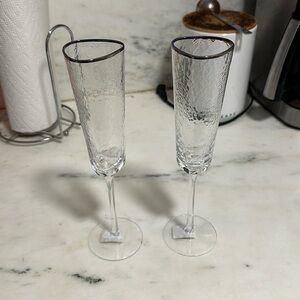 Champagne Flutes (Set of 2)